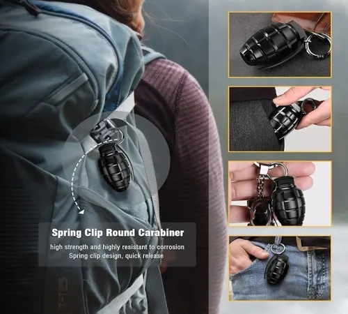 grenade pill cache - rugged edc storage with tactical style