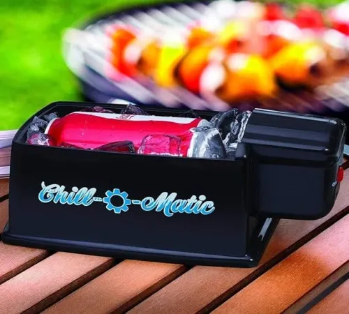 automatic beverage chiller – ice-cold drinks in just 60 seconds