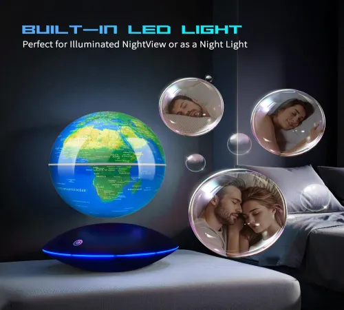 magnetic levitating floating globe for kids &amp; offices – a mesmerizing gift