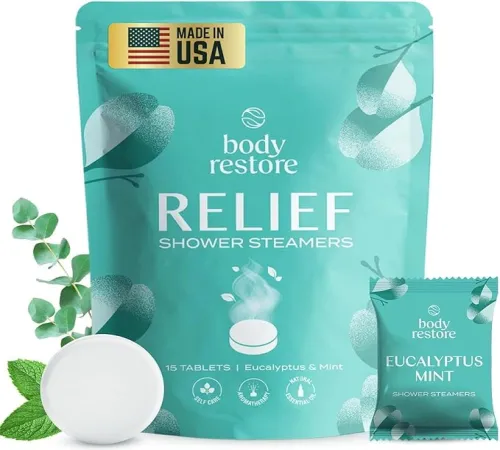 relief shower steamers – aromatherapy for stress and fatigue