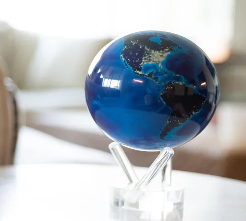 mova rotating globe – a stunning gift for home or office