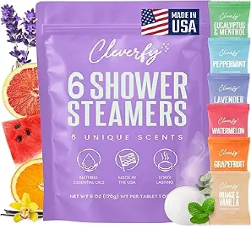 aromatherapy shower steamers – relaxation in every scent