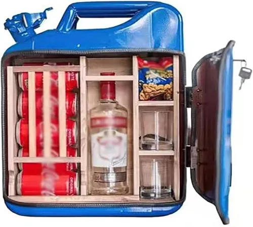 personalized jerry can mini bar – the ultimate man cave upgrade